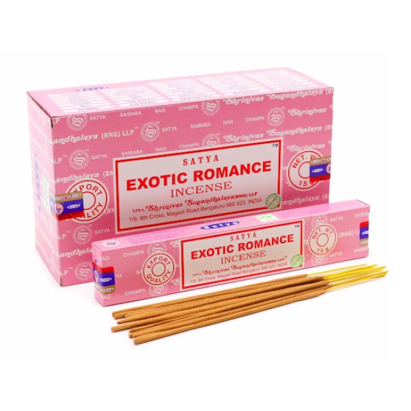 Satya Exotic Romance Incense Sticks